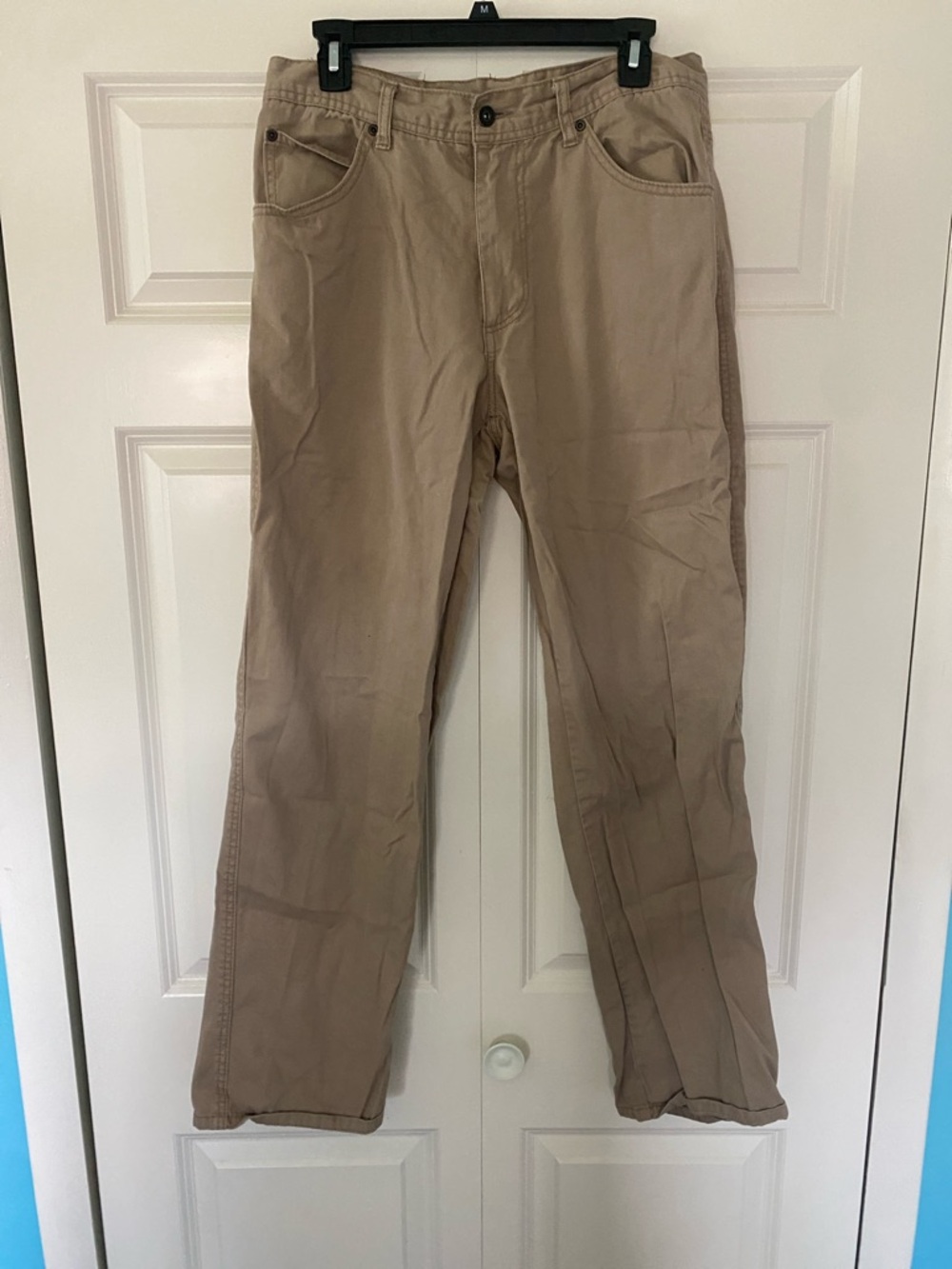 Falls Creek Men's Khaki Work Chinos